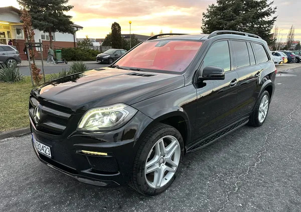 warmińsko-mazurskie Mercedes-Benz GL cena 146000 przebieg: 162364, rok produkcji 2015 z Wrocław